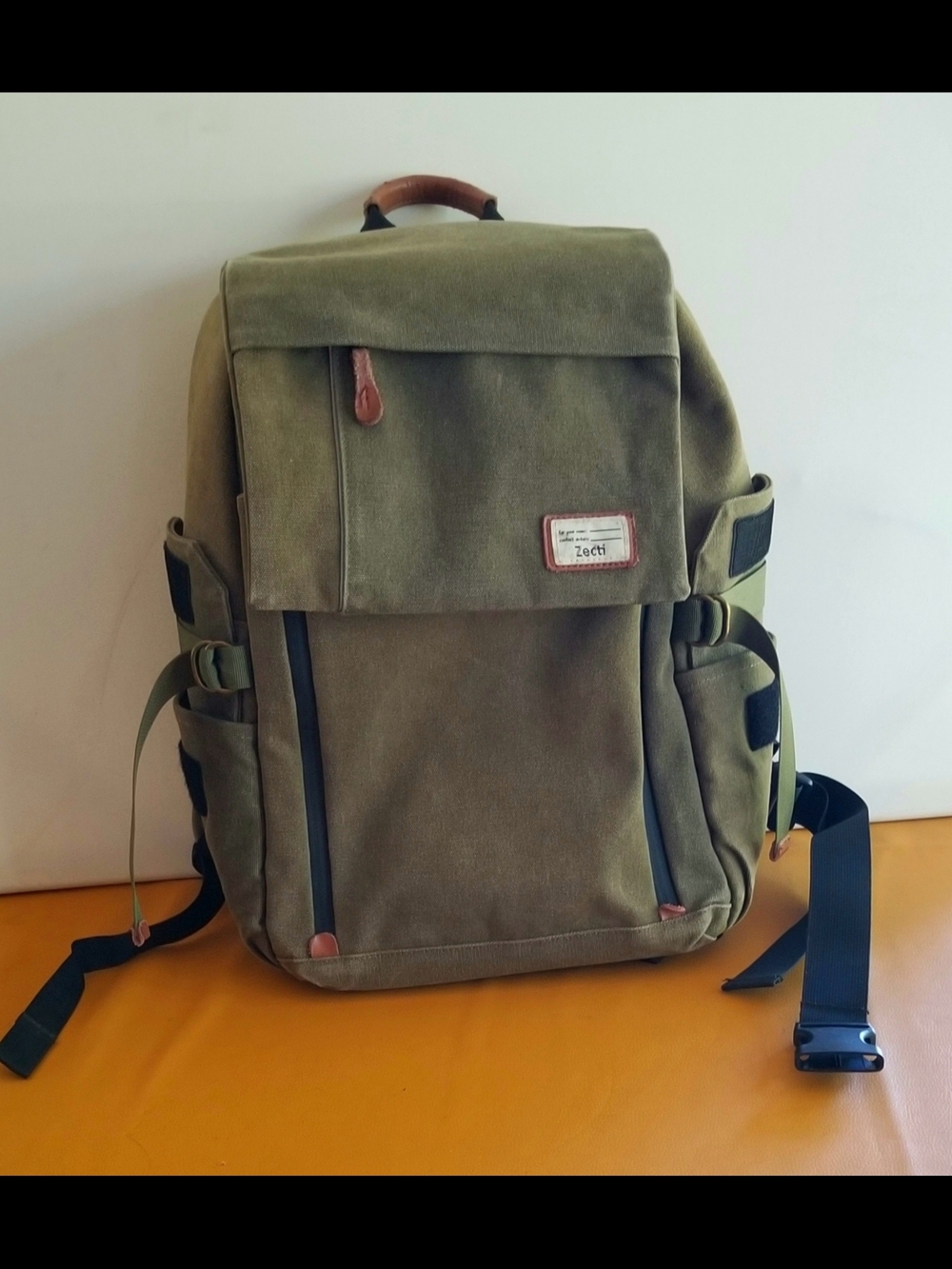 Zecti Waterproof Olive Camera Bag/Backpack